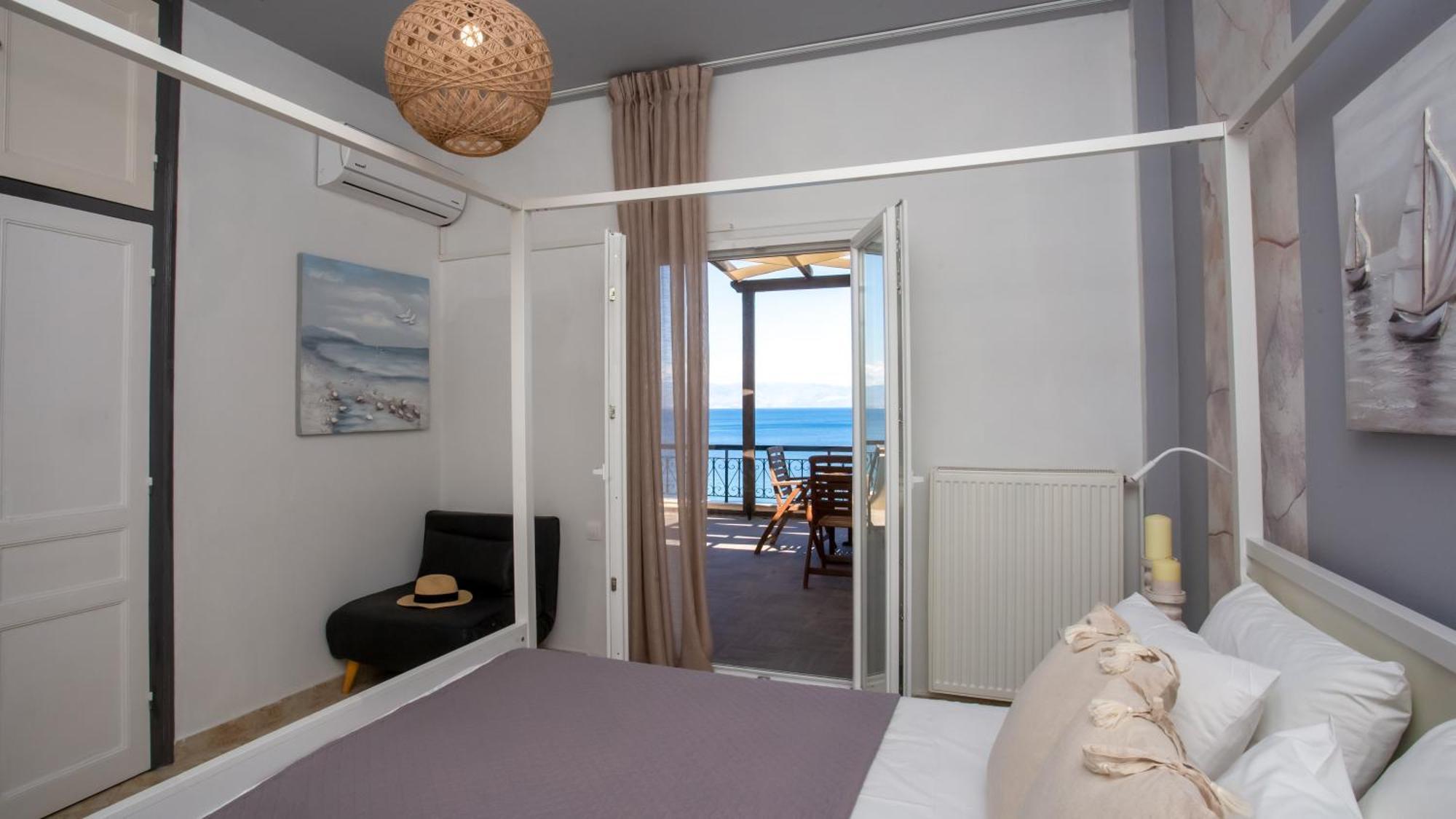 Апартаменты Ionian Kaizer Boutique Achilleion Экстерьер фото