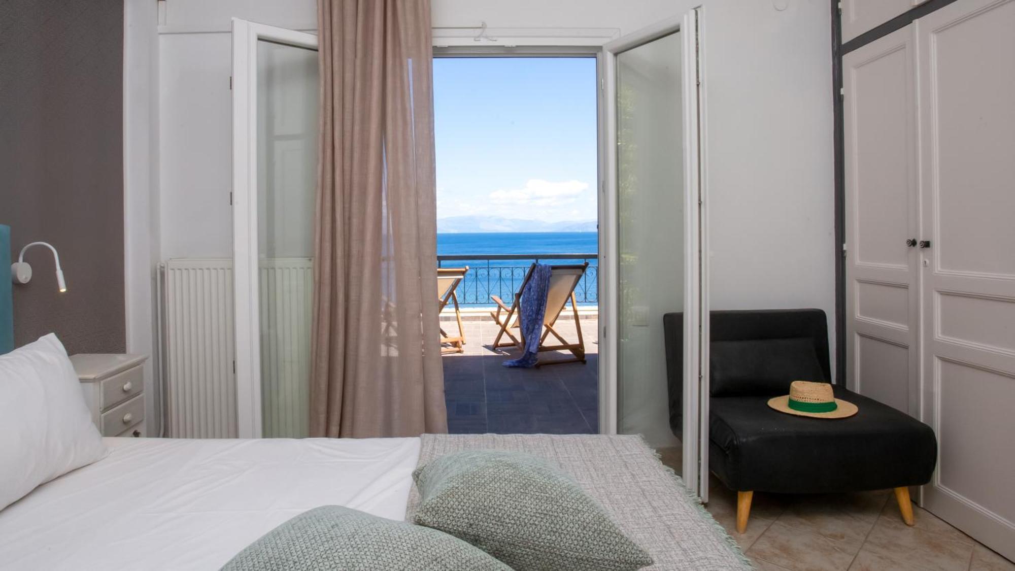 Апартаменты Ionian Kaizer Boutique Achilleion Экстерьер фото