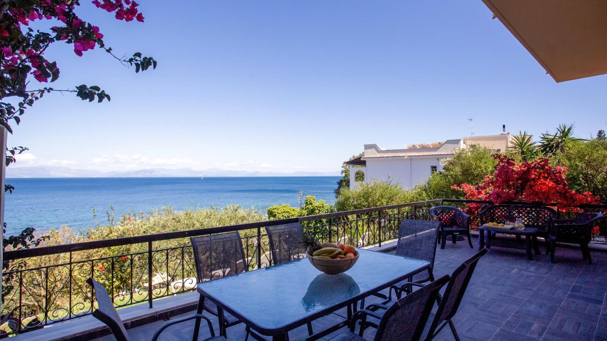 Апартаменты Ionian Kaizer Boutique Achilleion Экстерьер фото